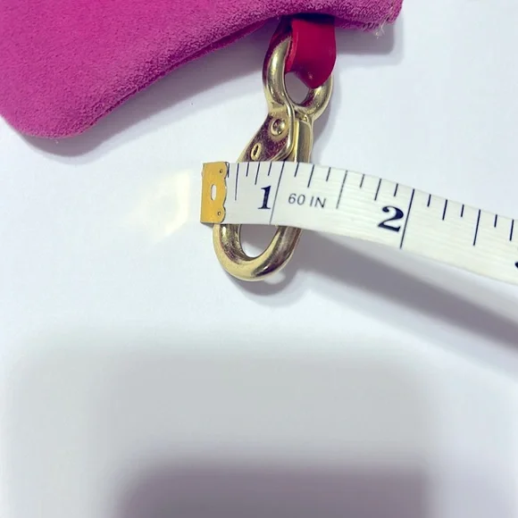 Parker Thatch Zip Top Pouch - Suede Pink - Picture 6 of 6